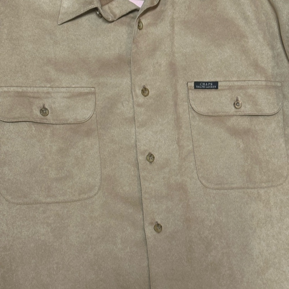Ralph Lauren Men's CHAPS Button-Up shirt medium - Picture 4 of 8